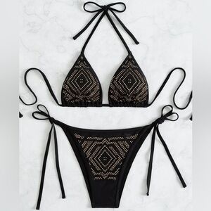 Super sexy rhinestones bikini
